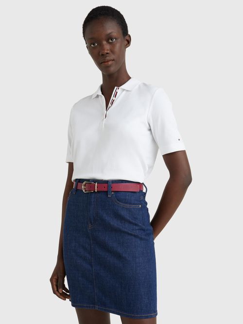 POLO-TOMMY-HILFIGER-DE-CORTE-AMPLIO-DE-MUJER-TOMMY-HILFIGER