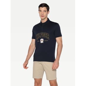 

Polo Tommy Hilfiger Con Logo Bordado De Hombre Talla: L