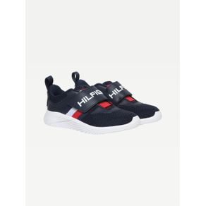 

TENIS TOMMY HILFIGER CON FRANJAS LATERALES DE NIÑO Talla: 19