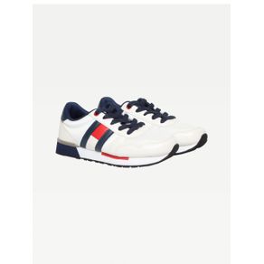 

TENIS TOMMY HILFIGER CON LOGO LATERAL DE NIÑOS Talla: 19.5