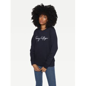 

SUDADERA TOMMY HILFIGER CON LOGO BORDADO DE MUJER Talla: M