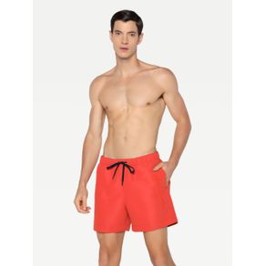 

Traje De Baño De Corte Regular Con Largo Medio Y Logo De Hombre Talla: L