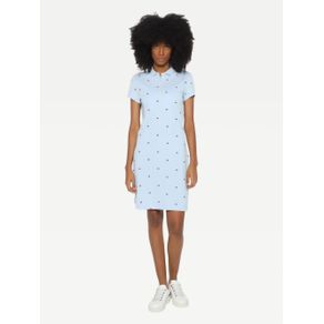 

Vestido Tipo Polo Con Logos Bordados De Mujer Talla: S