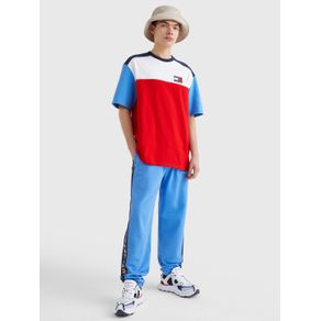 

PLAYERA TOMMY JEANS COLOR BLOCK CON PARCHE DE TOMMY DE HOMBRE Talla: L