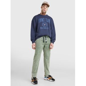 

Sudadera Tommy Jeans college moteada con logo de hombre Talla: L