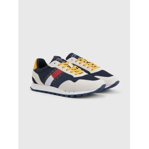 

TENIS TOMMY JEANS DEPORTIVOS CON MEZCLA DE TEXTURAS DE HOMBRE Talla: 29.5