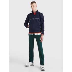 

SUDADERA TOMMY HILFIGER CON MEDIO CIERRE Y LOGO DE HOMBRE Talla: XL