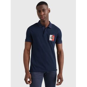 

POLO TOMMY HILFIGER ICONS DE CORTE REGULAR CON LOGO DE HOMBRE Talla: L