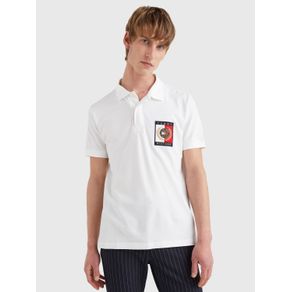 

POLO TOMMY HILFIGER ICONS DE CORTE REGULAR CON LOGO DE HOMBRE Talla: XS