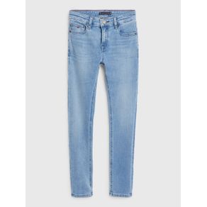 

JEANS TOMMY HILFIGER SIMON DESTEÑIDOS DE CORTE CEÑIDO DE NIÑO Talla: 4