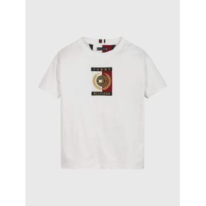 

PLAYERA TOMMY HILFIGER ICONS DE ALGODÓN ORGÁNICO DE NIÑO Talla: 10