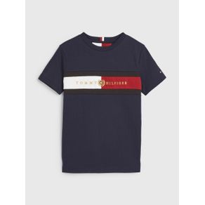 

PLAYERA TOMMY HILFIGER ICONS CON LOGO DE NIÑO Talla: 12
