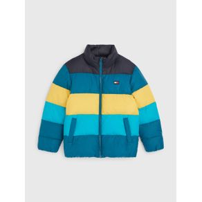

CHAMARRA TOMMY HILFIGER PROTECT ACOLCHADA DE RAYAS DE NIÑO Talla: 6