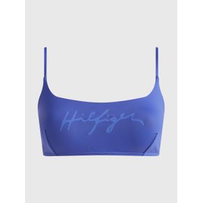 

Parte Superior De Bikini Logo Estilo Bralette De Mujer Talla: S