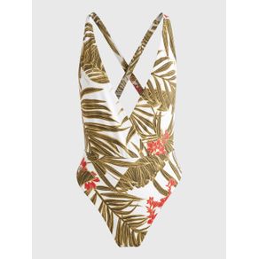 

Traje De Baño Tropical De Mujer Talla: XL