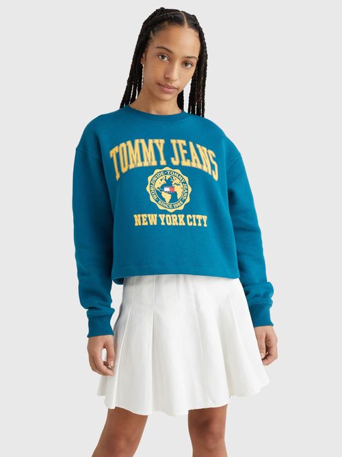 SUDADERA-TOMMY-JEANS-COLLEGE-CROPPED-CON-LOGO-DE-MUJER-TOMMY-HILFIGER