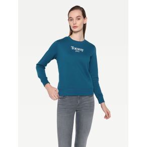 

SUDADERA TOMMY JEANS ESSENTIAL CON CUELLO REDONDO Y LOGO DE MUJER Talla: XL