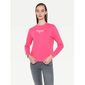 

SUDADERA TOMMY JEANS ESSENTIAL CON CUELLO REDONDO Y LOGO DE MUJER Talla: L