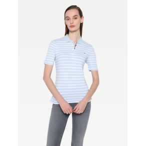 

POLO TOMMY HILFIGER ESSENTIALS DE RAYAS DE MUJER Talla: L