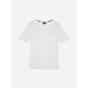 

Blusa Tommy Hilfiger adaptive de tejido de punto de mujer Talla: S