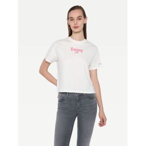 

Playera Tommy Jeans con logo estampado de mujer Talla: XL