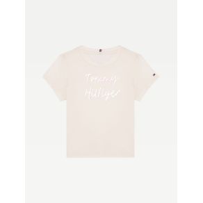 

Playera Tommy Hilfiger con firma tornasol de niña Talla: 10