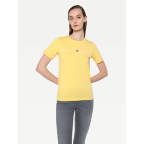 

PLAYERA TOMMY HILFIGER CON LOGO BORDADO DE MUJER Talla: M