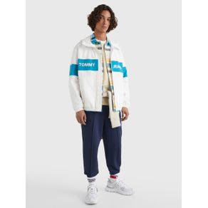 

Chamarra Tommy Jeans color block con logo bordado de hombre Talla: L