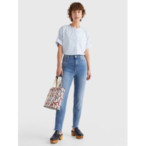 

Jeans Tommy Hilfiger mom altos de corte cónico de mujer Talla: 25