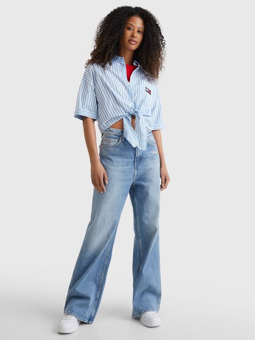 CAMISA-TOMMY-JEANS-DE-MANGA-CORTA-PARA-MUJER-TOMMY-HILFIGER
