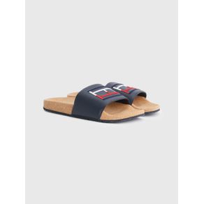 

Sandalias Tommy Hilfiger con plantilla de corcho y logo para hombre Talla: 26.5