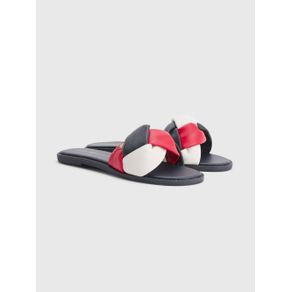 

Sandalias Tommy Hilfiger planas de piel con pala trenzada para mujer Talla: 23