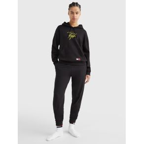 

PANTALÓN TOMMY HILFIGER DE ALGODÓN ORGÁNICO CON LOGO PARA MUJER Talla: M