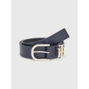 

Cinturón Tommy Hilfiger de piel con monograma en trabilla Talla: 95