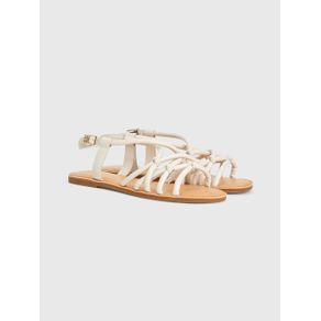 

Sandalias Tommy Hilfiger planas de tiras con hebilla de mujer Talla: 23