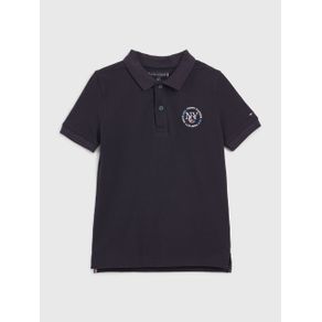 

Polo Tommy Hilfiger de algodón orgánico con logo bordado de niño Talla: 10