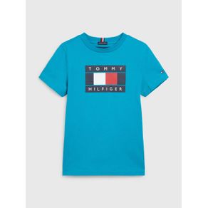 

Playera Tommy Hilfiger con logo de niño Talla: 10