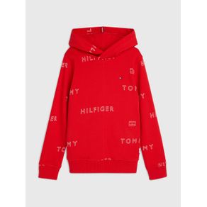 

SUDADERA TOMMY HILFIGER CON GORRA Y LOGOS DE NIÑO Talla: 4