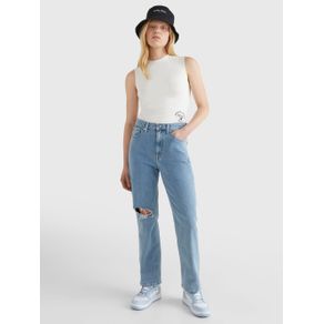 

Body Tommy Jeans sin mangas con logo atemporal de mujer Talla: L