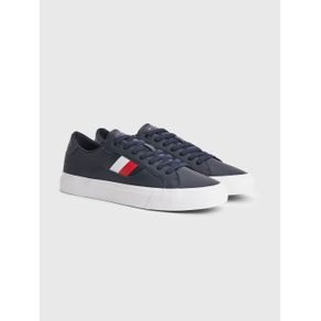 

TENIS TOMMY HILFIGER DE PIEL CON DETALLES DISTINTIVOS DE HOMBRE Talla: 28