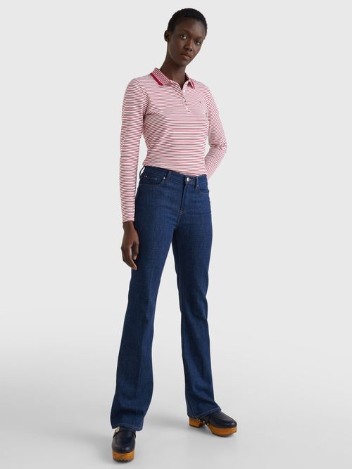 POLO-TOMMY-HILFIGER-DE-MANGA-LARGA-Y-CORTE-REGULAR-DE-MUJER-TOMMY-HILFIGER