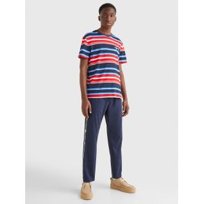 

Playera Tommy Jeans signature de rayas con logo de hombre Talla: L