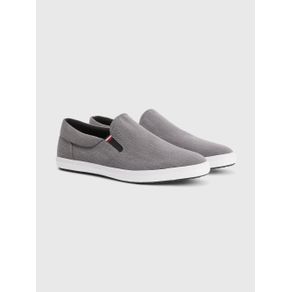 

TENIS TOMMY HILFIGER ESSENTIAL DE CHAMBRAY SIN CORDONES DE HOMBRE Talla: 26