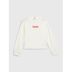 

Playera Tommy Hilfiger manga larga de niña Talla: 10