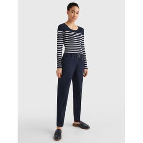 

Pantalón Tommy Hilfiger de corte cónico con cinturón de mujer Talla: 32