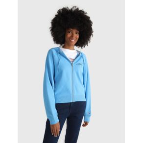 

SUDADERA TOMMY HILFIGER HOLGADA CON GORRA Y CIERRE DE MUJER TALLA: L