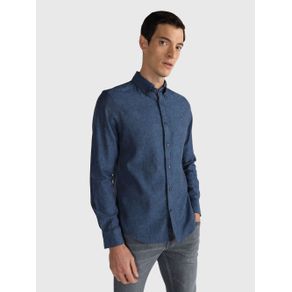 

CAMISA TOMMY HILFIGER CON LOGO BORDADO FRONTAL DE HOMBRE Talla: S