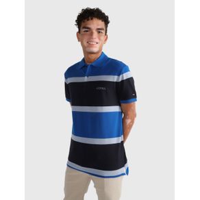 

Polo Tommy Hilfiger Con Franjas Horizontales De Hombre Talla: L