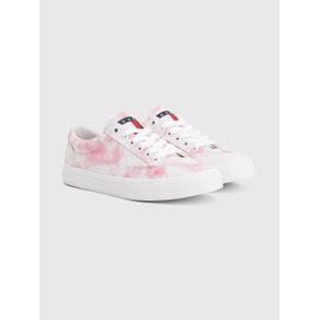 

TENIS TOMMY JEANS DEPORTIVOS BAJAS DESTEÑIDAS DE MUJER Talla: 23.5