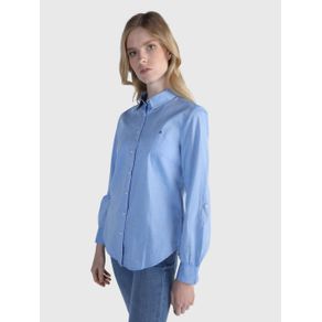 

CAMISA TOMMY HILFIGER CON LOGO BORDADO DE MUJER Talla: L